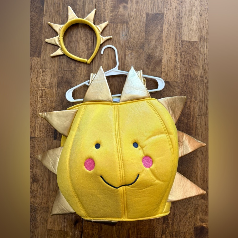 Pottery Barn Kids Yellow Sun Costume